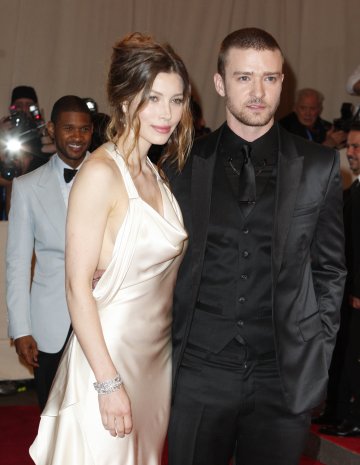 Младоженците Джъстин и Джесика; Снимка: Reuters