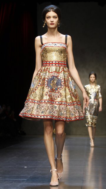 Dolce&Gabbana Winter 2013 Снимка: Reuters