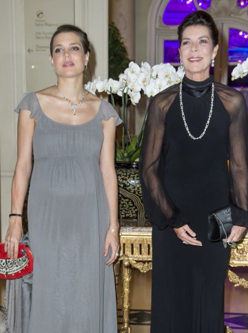 Шарлот с майка си Каролина; Снимка: Getty Images