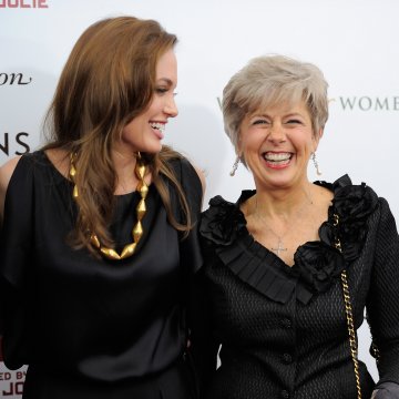 Пред обективите Анджи и Джейн демонстрират топли отношения. Снимка: Getty Images/Guliver Photos