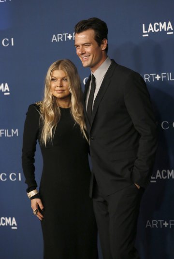 Фърги и Джощ Дюамел; Снимка: Reuters