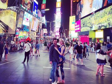 Двойката в момента е в Ню Йорк. Снимка: Facebook