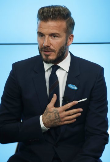 Дейвид Бекъм; Снимка: Reuters