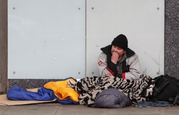 Нова тенденция Лондон - туристически обиколки с бездомник; Снимка: Reuters