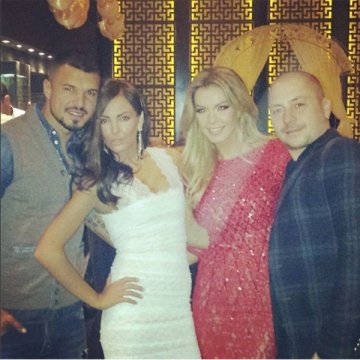 Валери, Николета, Галена и Галин на сватбата на Петко и Яна. Снимка: Facebook