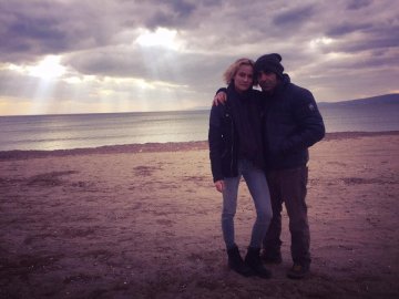 Даян Крюгер с Фатих Акин. Снимка: Facebook