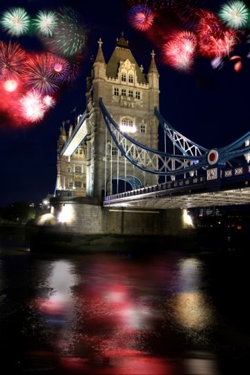 Нова година в Лондон; Снимка: Thinkstock