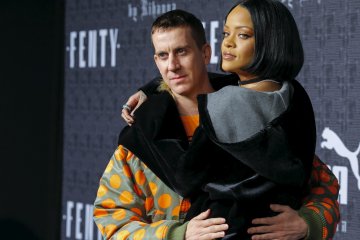 Джеръми Скот и Риана, Снимка: Reuters