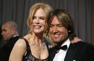 Никол и Кийт; Снимка: Reuters