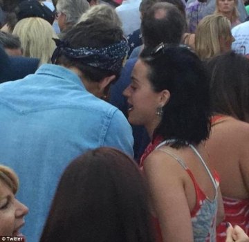 Кейти Пери и Джон Майър; Снимка: Twitter