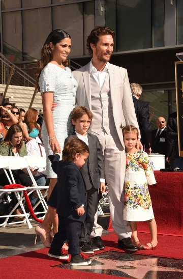 Матю с цялото си семейство; Снимка: Getty Images