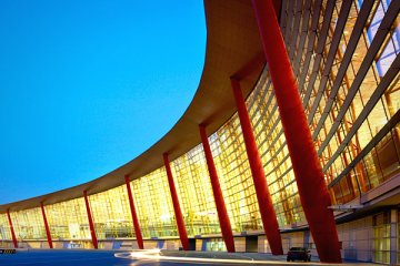 Терминал 3 на международното летище в Пекин;Снимка: raredelights.com