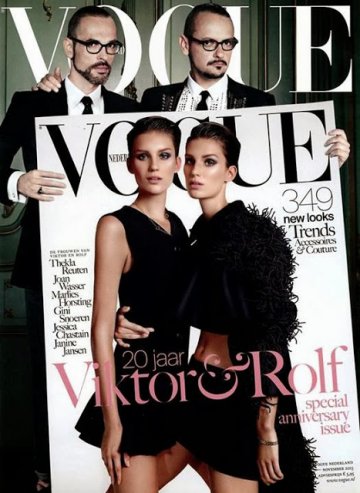 Дизайнерите от Viktor & Rolf Снимка: smartologie.com