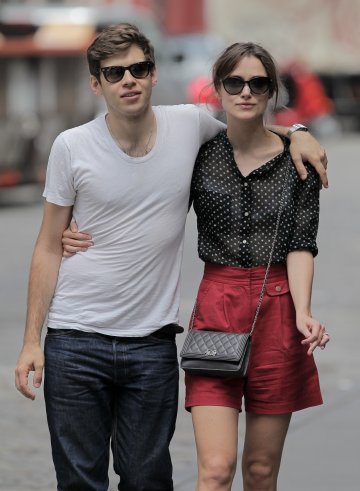 Кийра и съпругът ѝ; Снимка: Splash News