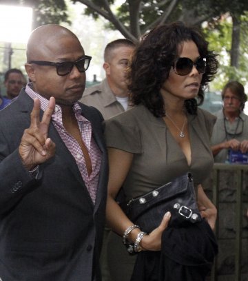 Джанет и Ранди Джексън; Снимка: Reuters