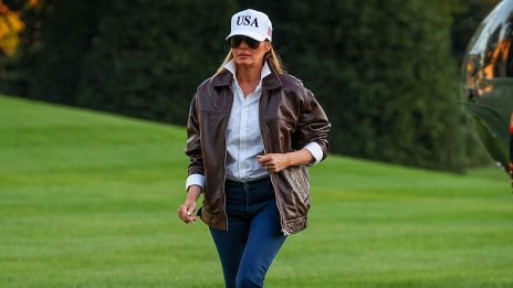 Като героиня от „Топ Гън“ – Мелания Тръмп се появи във визия, вдъхновена от 80-те