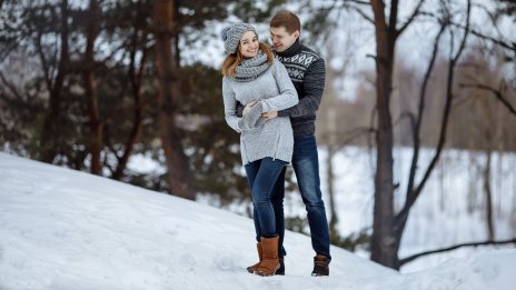 Зимна мода: С какво да носите пухени боти