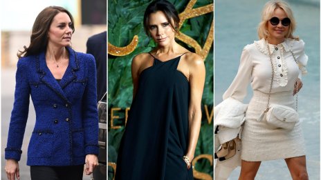 Кейт Мидълтън и Памела Андерсън се довериха на бранда на Виктория Бекъм 