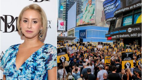 Незаконната дъщеря на принц Албер на стачката в Холивуд