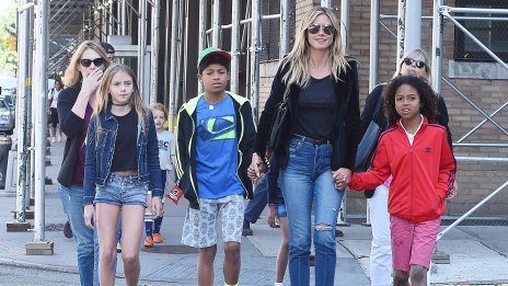 Истинска любов – Хайди Клум с рядък семеен кадър на четирите си деца