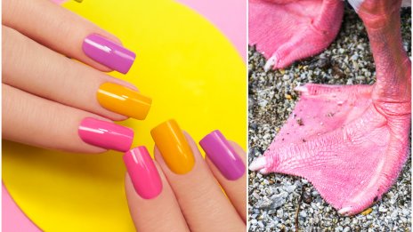 Патешки нокти – най-странната тенденция за маникюр 2021