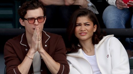 Любов и тенис – Зендая и Том Холанд се насладиха на женския финал от шампионата Индиън Уелс