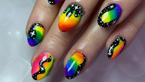 Дъга по ноктите – защо не? 