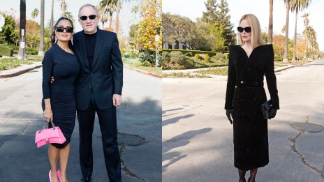 Код черно – Никол Кидман и Салма Хайек в центъра на вниманието в Ел Ей