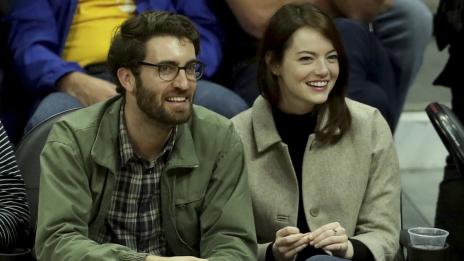 Ема Стоун и съпругът й с рядка публична изява