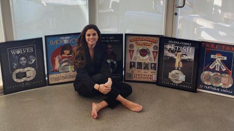 За първи път Селена Гомес е на върха