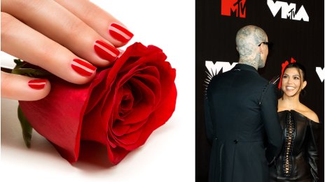 Свети Валентин 2022: Кортни Кардашян с няколко идеи за маникюр