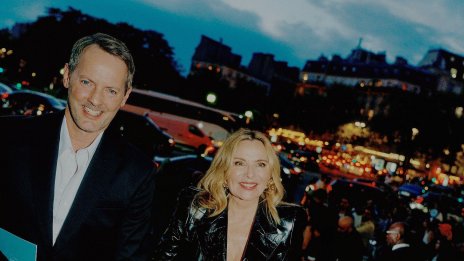 Сексът и градът – Ким Катрал на романтична среща с гаджето си в Лондон