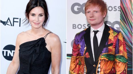 Кортни Кокс пее в албума на Ед Шийрън