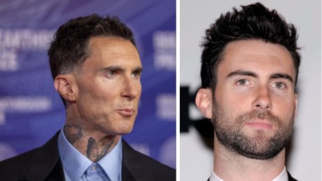 Какво е направил Адам Лавин с лицето си? Певецът от Maroon 5 е неузнаваем