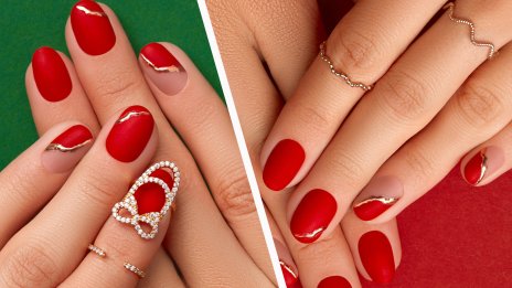 Маникюр зима 2023 – 5 идеи в червен цвят