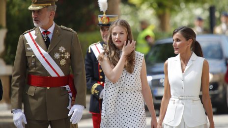 Принцеса Леонор започна с официалните задължения като кралска особа