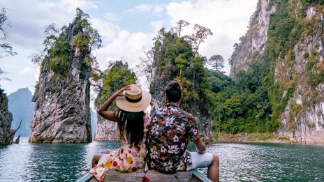 Петканови на почивка със сина им в Тайланд