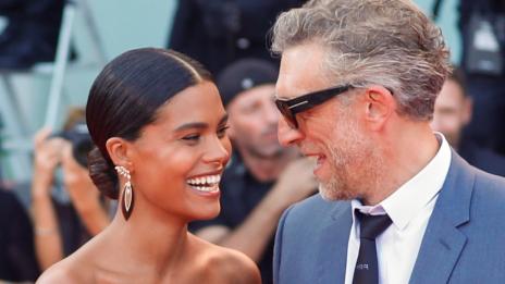 Венсан Касел във Венеция - с настоящата и бившата съпруга