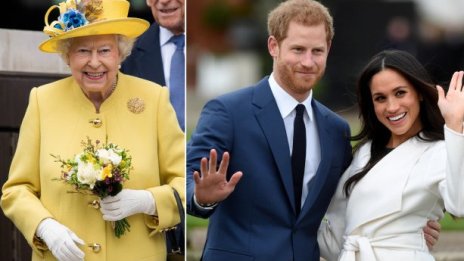 Принц Хари с цялото семейство на юбилея на кралица Елизабет Втора