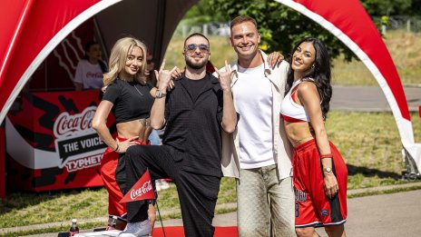 Криско, FYRE, Любо Киров и MONA дадоха началото на Coca-Cola The Voice Турнето 2026 в София