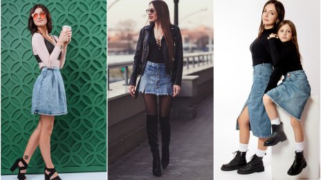 Пролетна мода – извадете старата дънкова пола