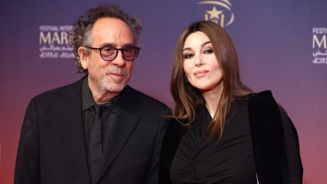 Моника Белучи и Тим Бъртън – влюбени и красиви на червения килим в Маракеш