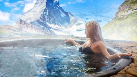 Гореща вана за по-малко калории