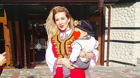 Антония Петрова направи прощъпалник на сина си