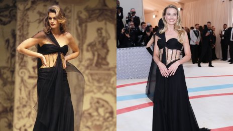 Синди Крауфорд поздрави Марго Роби за избора на рокля за Met Gala