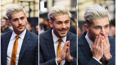 Зак Ефрон, какво е станало с лицето ти?