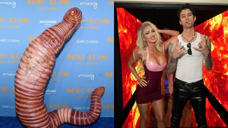 Меган Фокс като Памела Андерсън, Хайди Клум като червей