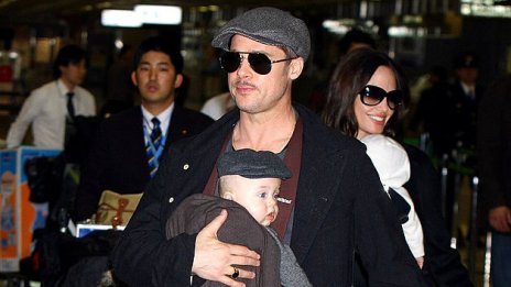 Нокс Джоли-Пит е копие на баща си Брад Пит