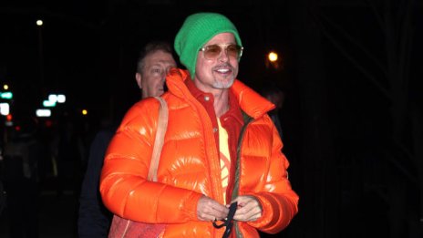 Брад Пит се облече като морков