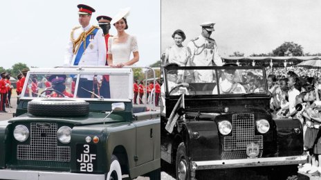 Снимка за историята: Кейт Мидълтън и принц Уилям като Елизабет и Филип